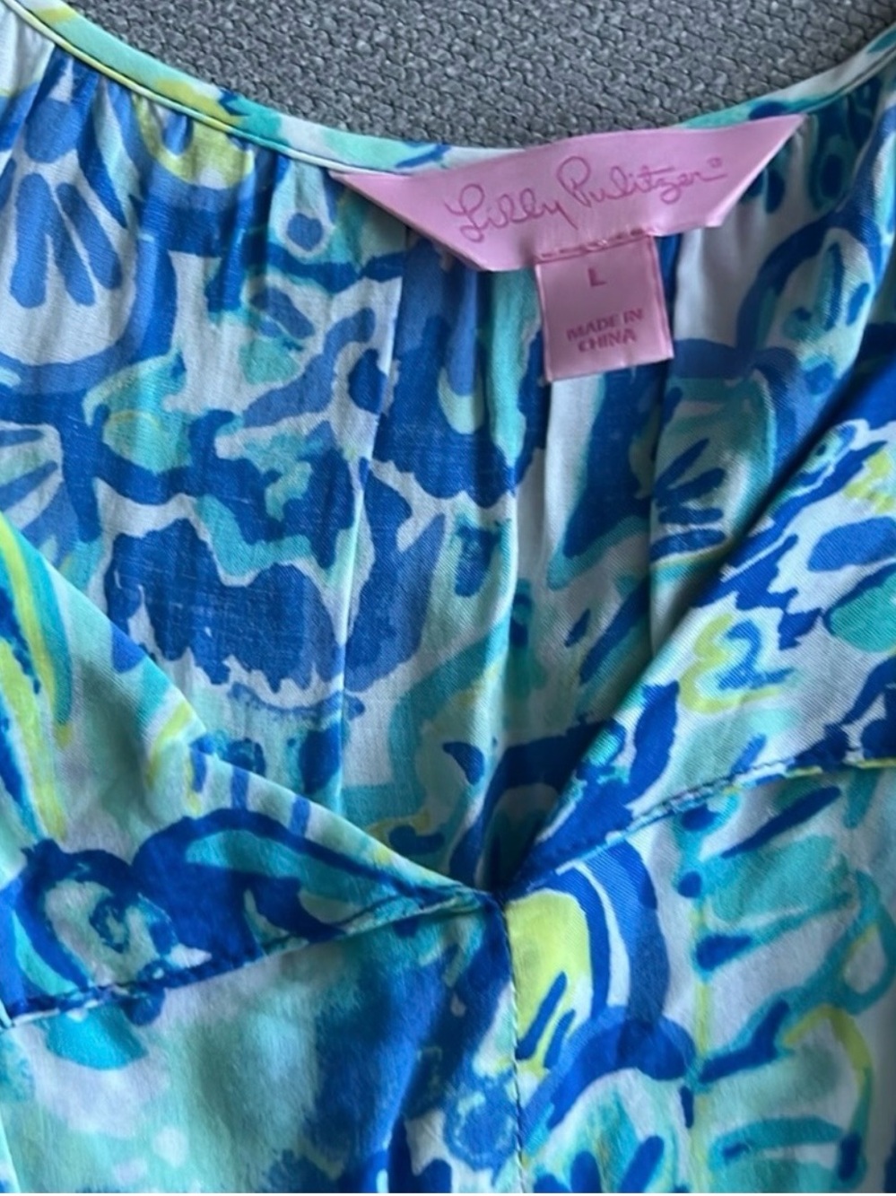 HTF Lily Pulitzer Alanna Dress Size L - Picture 5 of 7
